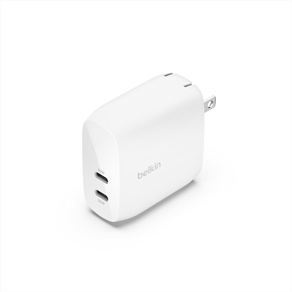 belkin 65W 充電器 USB-C ケーブル 100W 2m 60W 1m 楽天市場】【送料無料・直送品】Belkin 2ポート急速充電器